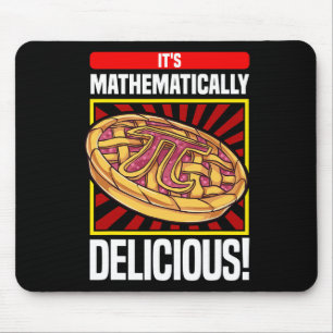 Pi Day Wiskunde Lover Apple Pie Muismat