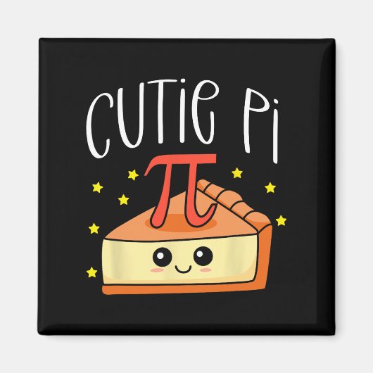 Pi Day Wiskunde Lover-student 3.14 Cutie Pie Magneet (Voorkant)
