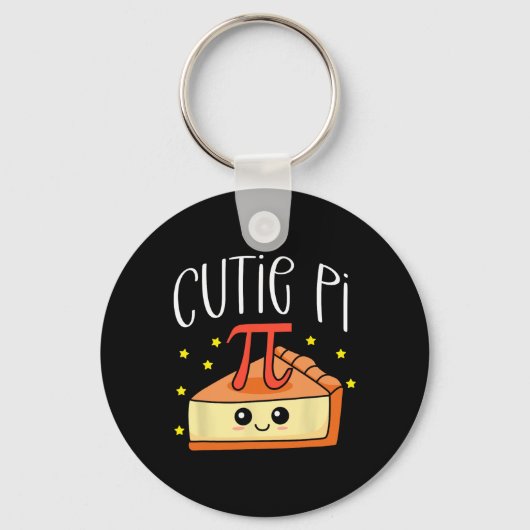 Pi Day Wiskunde Lover-student 3.14 Cutie Pie Sleutelhanger (Voorkant)