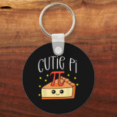 Pi Day Wiskunde Lover-student 3.14 Cutie Pie Sleutelhanger (Voorkant)