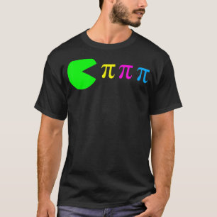 Pi Day Wiskunde Science Ate Pi Symbol Color T-shirt