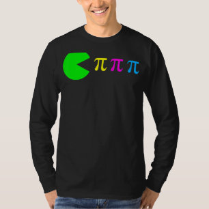 Pi Day Wiskunde Science Ate Pi Symbol Color T-shirt