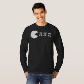 Pi Day Wiskunde Science Ate Pi Symbol T-shirt (Voorkant volledig)