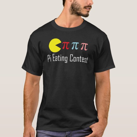 Pi Day Wiskunde Science Pi Eating Contest Mix 1 T-shirt (Voorkant)