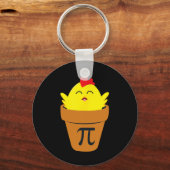Pi Day Wiskunde T Shirt Funny Chicken Pot Pie T Sh Sleutelhanger (Voorkant)