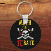 Pi-day Wiskunde Wiskunde Pi-rate piraat Sleutelhanger (Voorkant)