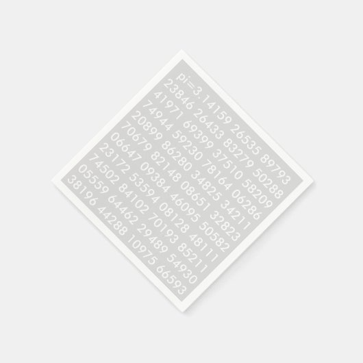 pi Digits Wiskunde Love pi= 3.14159 pi Dag servet (Hoek)