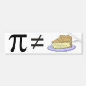 pi-do-not-equal-pi bumpersticker (Voorkant)