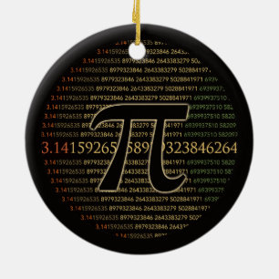 Pi Eclipse Keramisch Ornament