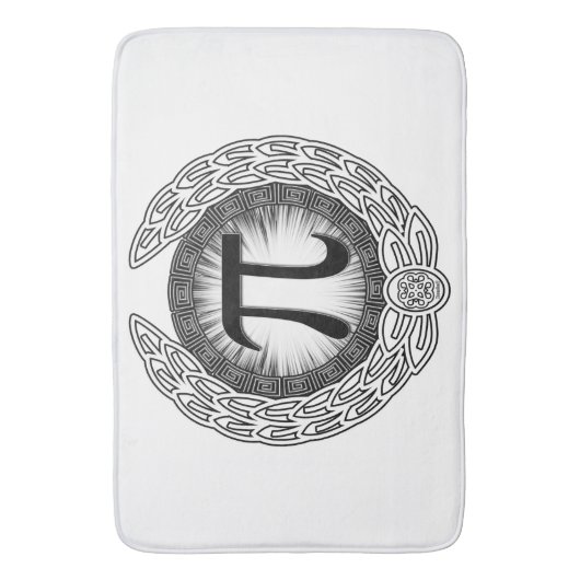 PI Embleem Badmat (Voorkant Verticaal)