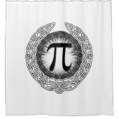 PI Embleem Douchegordijn (Voorkant)