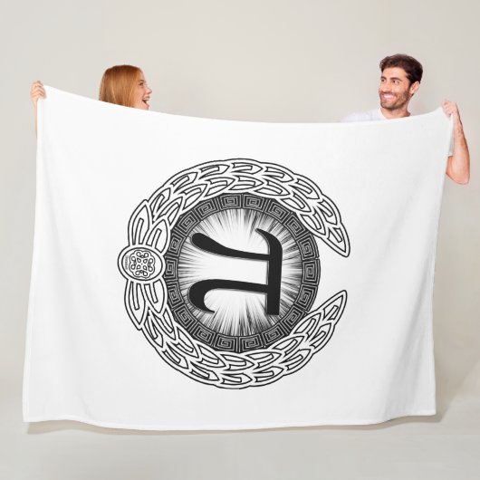 PI Embleem Fleece Deken (In situ)