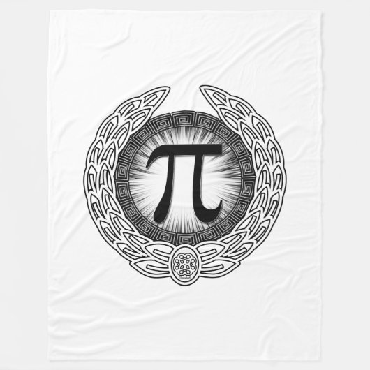 PI Embleem Fleece Deken (Voorkant)