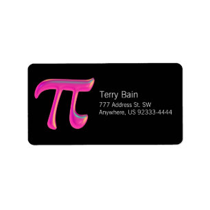 PI Expo Roze Etiket