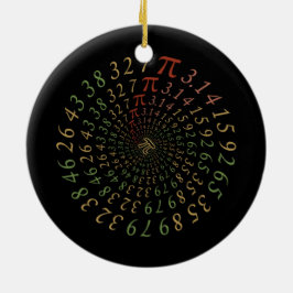 Pi Galaxy-Ornament Keramisch Ornament