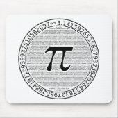 pi-grafische mousepad muismat (Voorkant)