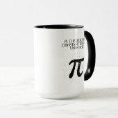 Pi Heerlijke Constante Van Ons Universum Wiskunde Mok (Voorkant rechts)