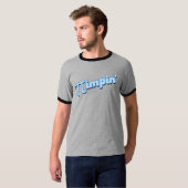 Pi-impin' (blauw) t-shirt (Voorkant volledig)