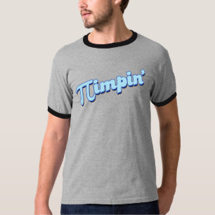 Pi-impin' (blauw) t-shirt