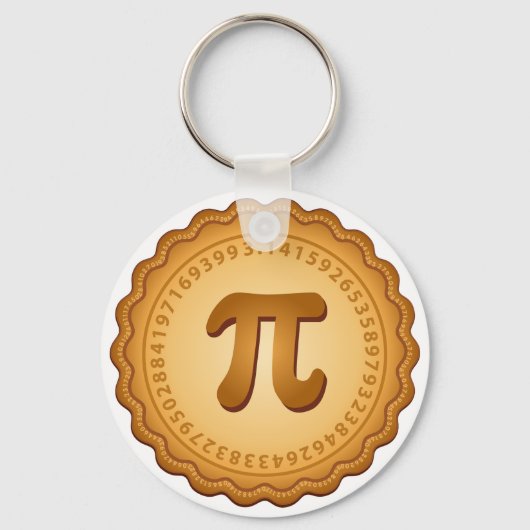 Pi in a PIE Sleutelhanger (Voorkant)