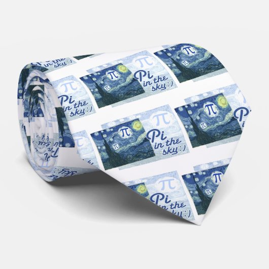 Pi in de hemel stropdas (Opgerold)