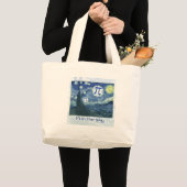 Pi in de Sky Gift Ideeën Grote Tote Bag (Voorkant (product))