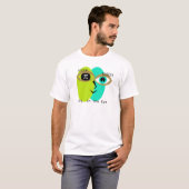 Pi in het oog t-shirt (Voorkant volledig)