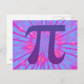 Pi in het Paars Briefkaart (Voorkant / Achterkant)