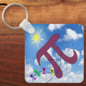 Pi in the Sky Keychain (Voorkant)