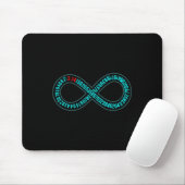 Pi Infinity Pi Day Lover Wiskunde Docent Wiskunde Muismat (Met muis)