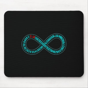 Pi Infinity Pi Day Lover Wiskunde Docent Wiskunde Muismat