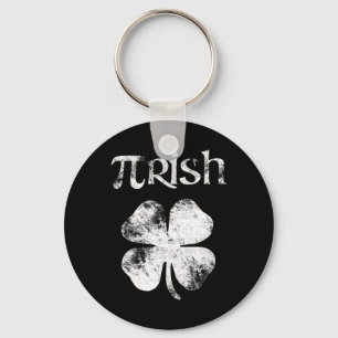 Pi Irish St Patrick's Day Pi 3.14 Pi Day Irish Mat Sleutelhanger