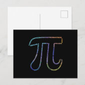 Pi Irrational Number Math Physics 3.14 Briefkaart (Voorkant / Achterkant)