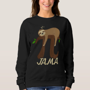 Pi Jama 3 14 Pi Number Science Symbol Sloth Mat Trui
