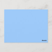 Pi-kaart Briefkaart (Achterkant)