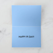 Pi-Kaart Feestdagen Kaart (Binnen)