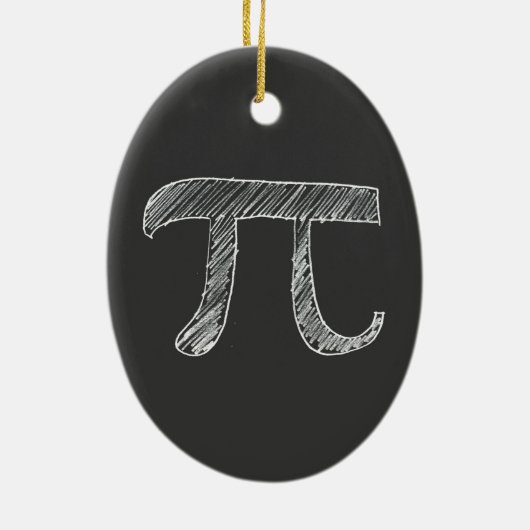 Pi Keramisch Ornament (Achterkant)