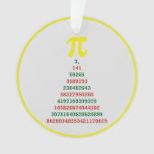 Pi-kerstboom Ornament (voorkant)