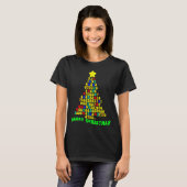 Pi-kerstboom T-shirt (Voorkant volledig)