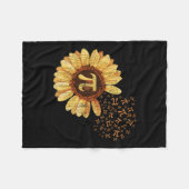 Pi Kleding Pi Dag Zonnebloem Kleding Wiskunde Grap Fleece Deken (Voorkant (Horizontaal))