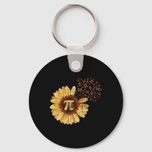 Pi Kleding Pi Dag Zonnebloem Kleding Wiskunde Grap Sleutelhanger