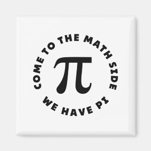 PI Kom aan de wiskunde kant we hebben pi Magneet