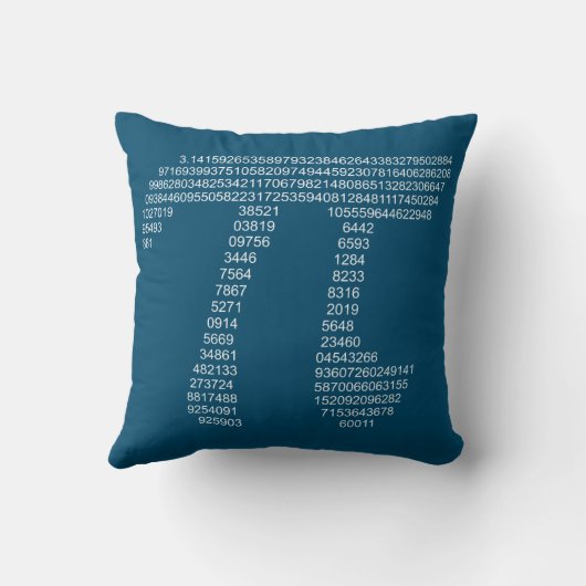 Pi Kussen (Achterkant)