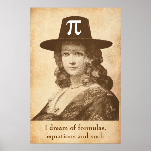 Pi Lady Dreams Poster (Voorkant)