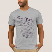 Pi Lambda Phi Abstract gemaakt T-shirt (Voorkant)