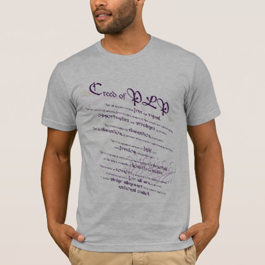 Pi Lambda Phi Abstract gemaakt T-shirt (Voorkant)
