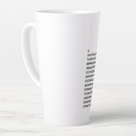 "PI" Latte Mok (Linkerhoek)