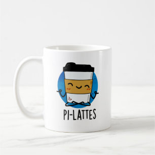 Pi-lattes Funny Latte Pilates Pun Koffiemok