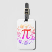 PI-liefhebber Bagagelabel (Voorkant (verticaal))