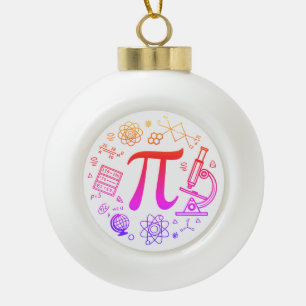 PI-liefhebber Keramische Bal Ornament